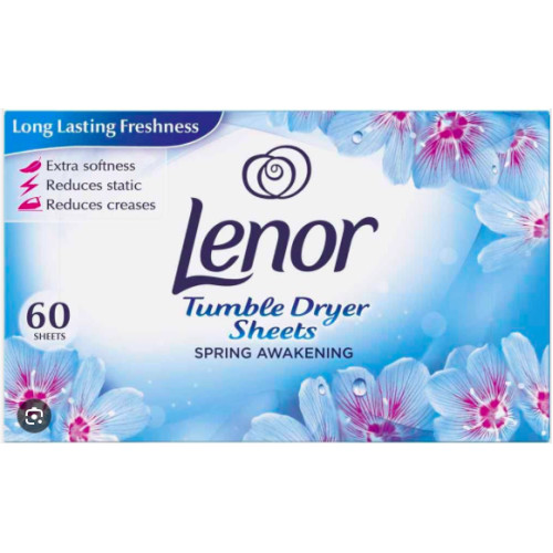 Ароматичні серветки для сушарки Lenor Spring Awakening, 60 штук